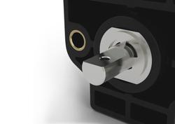 GRA - Hall-effekt-winkelsensor mit welle, eine umdrehung